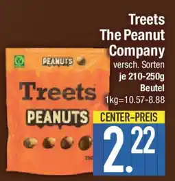 E-Center Treets The Peanut Company Angebot