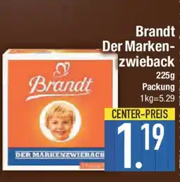 E-Center Brandt Der Marken- zwieback Angebot