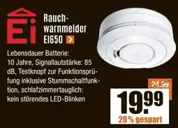 V Baumarkt Ei Rauchwarnmelder EI650 Angebot