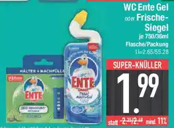 E-Center WC Ente Gel oder Frische- Siegel Angebot