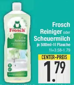 E-Center Frosch Reiniger oder Scheuermilch Angebot