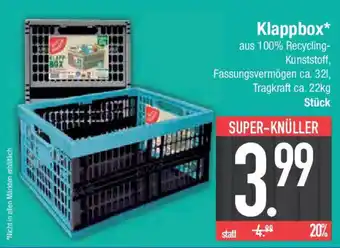 E-Center Klappbox Angebot