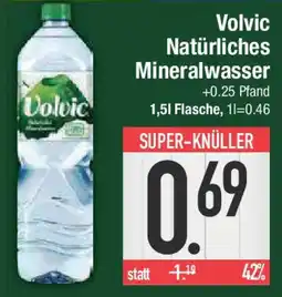 E-Center Volvic Natürliches Mineralwasser Angebot
