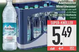 E-Center Adelholzener Mineralwasser Angebot