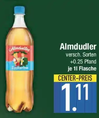 E-Center Almdudler versch. Sorten Angebot