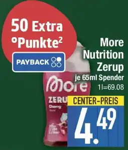E-Center More Nutrition Zerup Angebot
