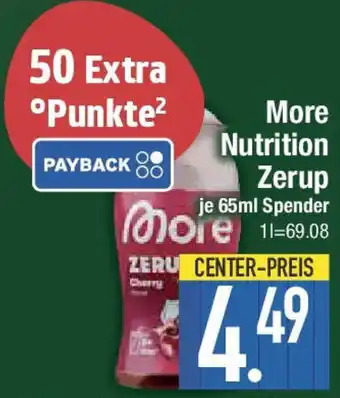 E-Center More Nutrition Zerup Angebot