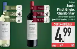 E-Center Italien Zonin Pinot Grigio, Chardonnay Angebot