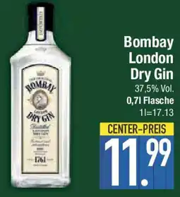 E-Center Bombay London Dry Gin Angebot