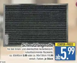 E-Center Schmutzfangmatte Angebot