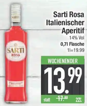 E-Center Sarti Rosa Italienischer Aperitif Angebot