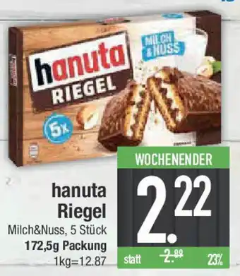 E-Center hanuta Riegel Angebot
