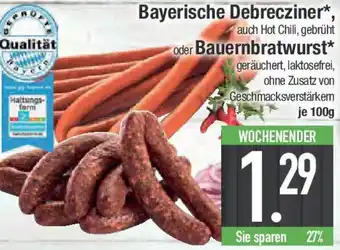 E-Center Bayerische Debrecziner Angebot