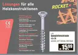 V Baumarkt ROCKET Lösungen für alle Holzkonstruktionen - Spanplattenschraube Angebot
