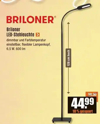V Baumarkt BRILONER LED-Stehleuchte Angebot