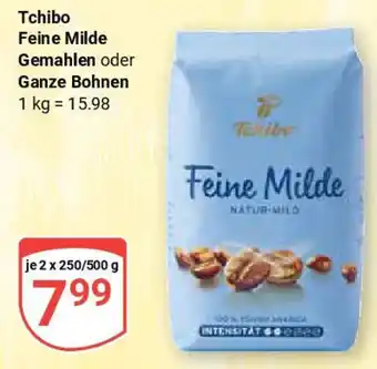 Globus Tchibo Feine Milde Gemahlen oder Ganze Bohnen Angebot