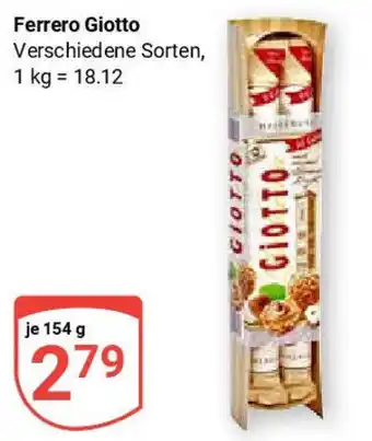 Globus Ferrero Giotto Angebot