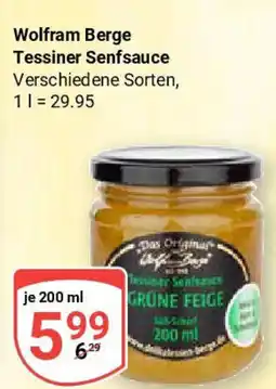 Globus Wolfram Berge Tessiner Senfsauce Angebot