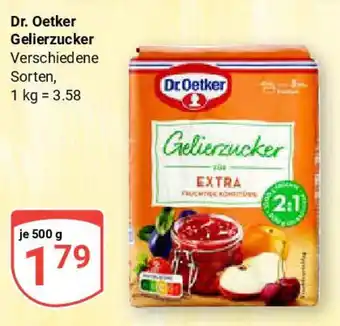 Globus Dr. Oetker Gelierzucker Angebot