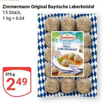 Globus Zimmermann Original Bayrische Leberknödel Angebot