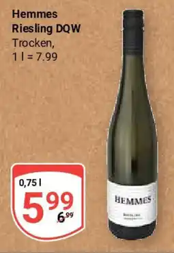 Globus Hemmes Riesling DQW Angebot