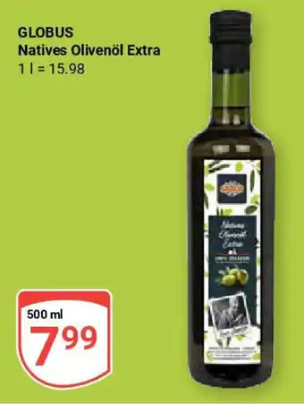Globus GLOBUS Natives Olivenöl Extra Angebot