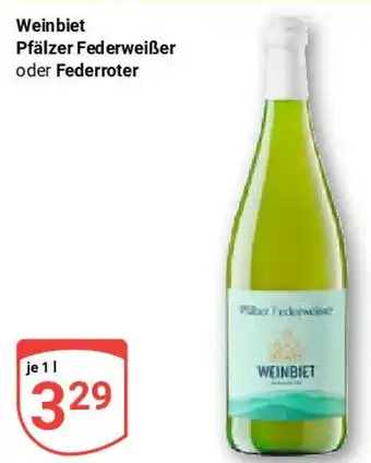 Globus Weinbiet Pfälzer Federweißer oder Federroter Angebot