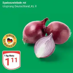 Globus Speisezwiebeln rot Angebot