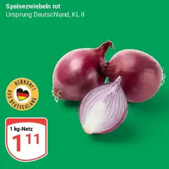 Globus Speisezwiebeln rot Angebot