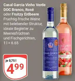 Globus Casal Garcia Vinho Verde DOC Branco, Rosé oder Fruitzy Erdbeere Angebot