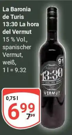 Globus La Baronia de Turis 13:30 La hora del Vermut Angebot
