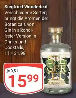 Globus Siegfried Wonderleaf Angebot