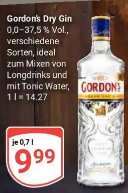 Globus Gordon's Dry Gin Angebot