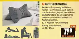 V Baumarkt Universal Stützkissen Angebot