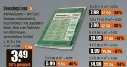 V Baumarkt Gewebeplane 2*3 m Angebot