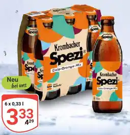 Globus Krombacher Spezi Angebot