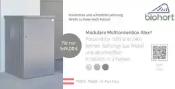 V Baumarkt biohort Modulare Mülltonnenbox Alex Angebot