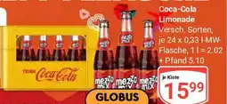Globus Coca-Cola Limonade Angebot