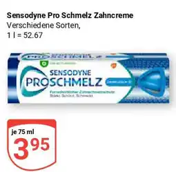 Globus Sensodyne Pro Schmelz Zahncreme Angebot