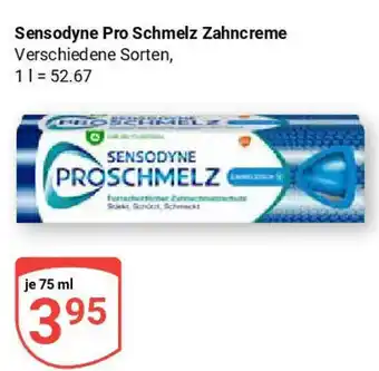 Globus Sensodyne Pro Schmelz Zahncreme Angebot