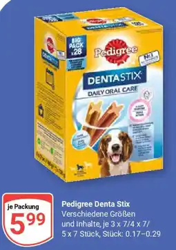 Globus Pedigree Denta Stix Angebot