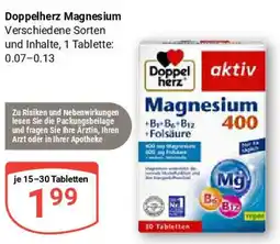 Globus Doppelherz Magnesium Angebot