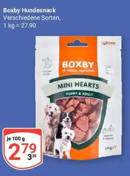 Globus Boxby Hundesnack Angebot