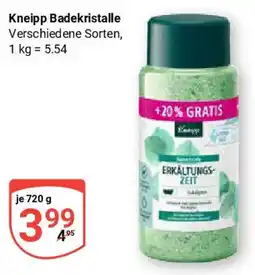 Globus Kneipp Badekristalle Angebot