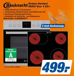 expert Techno Land Bauknecht Einbau-Herdset HEKO Star 4 EX+ Angebot