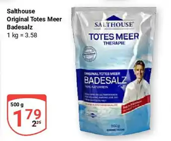 Globus Salthouse Original Totes Meer Badesalz Angebot