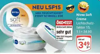 Globus Nivea Soft Creme Angebot