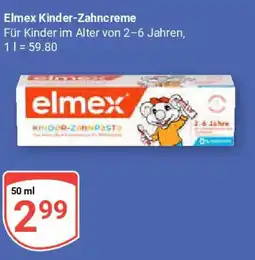 Globus Elmex Kinder-Zahncreme Angebot