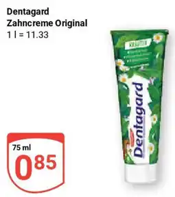 Globus Dentagard Zahncreme Original Angebot