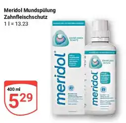 Globus Meridol Mundspülung Zahnfleischschutz Angebot